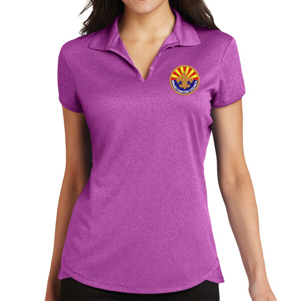 Ladies Trace Heather Polo Thumbnail