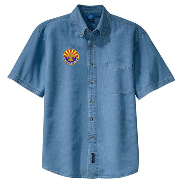 Port & Company® - Short Sleeve Value Denim Shirt Thumbnail